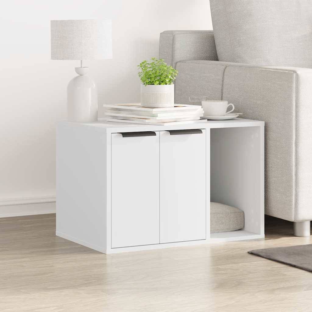 Chatiere bois blanc  60 x 40 x 40 cm  - Prolenta premium p336.0 - Image 3