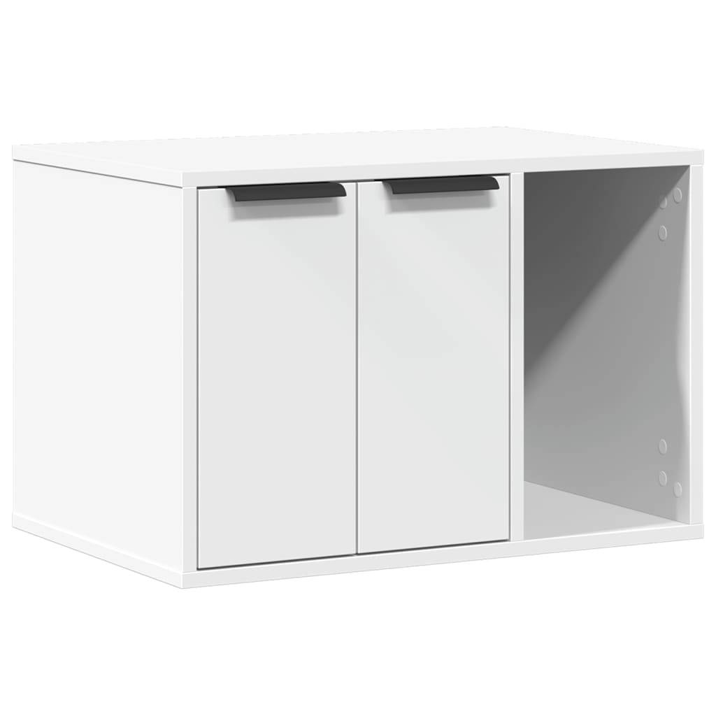 Chatiere bois blanc  60 x 40 x 40 cm  - Prolenta premium p336.0 - Image 1