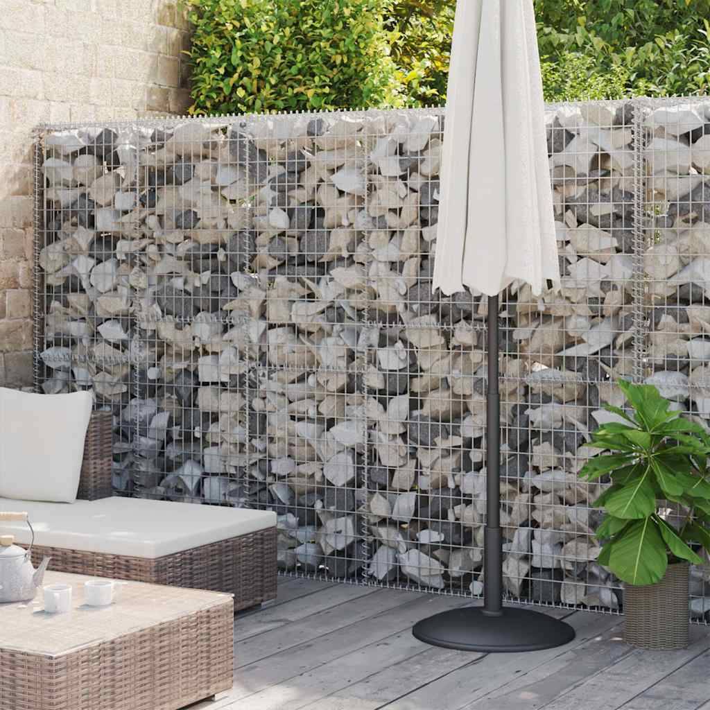 Mur en gabion avec couvercles Acier galvanisé 900 x 30 x 200 cm - PANGIVO - Image 1