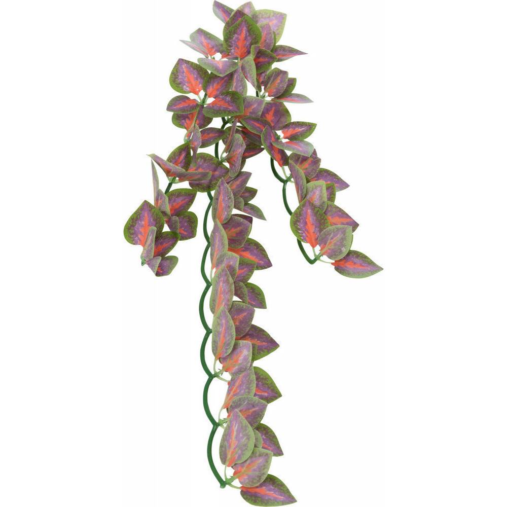 Trixie - Plante en tissu à suspendre, Folium Perillae, pour reptiles 30 cm - Image 2