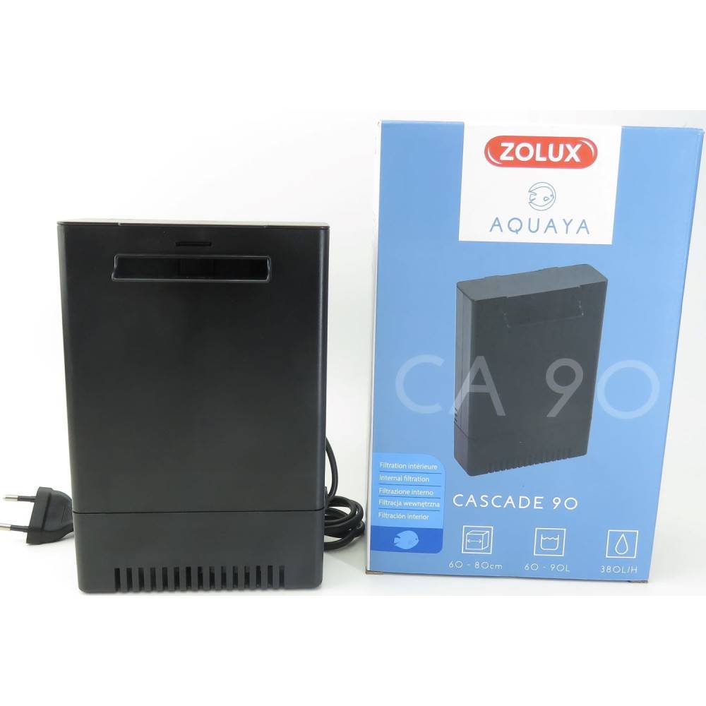 Zolux - Filtration intérieure cascade 90, puissance 5w 380l/h pour aquarium de 60 à 90l max - Imagen 5