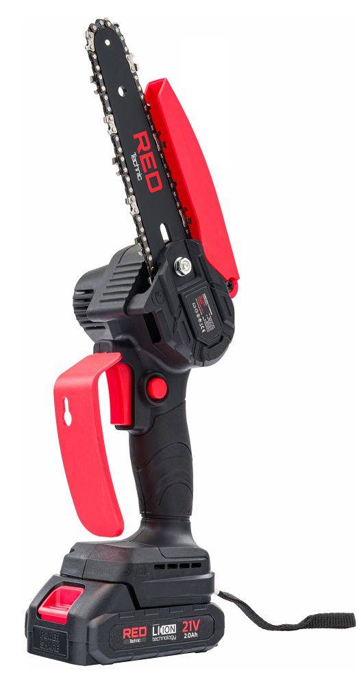 Importdistrib - Coffret Mini Tronçonneuse Portable Rechargeable 21 v 1000W + Accessoires offert - Image 6