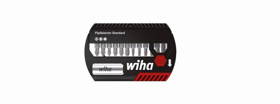 Coffret d'embouts WIHA Flipselector Standard mixte 13 pcs + Porte embout universel + attache ceinture - 39060