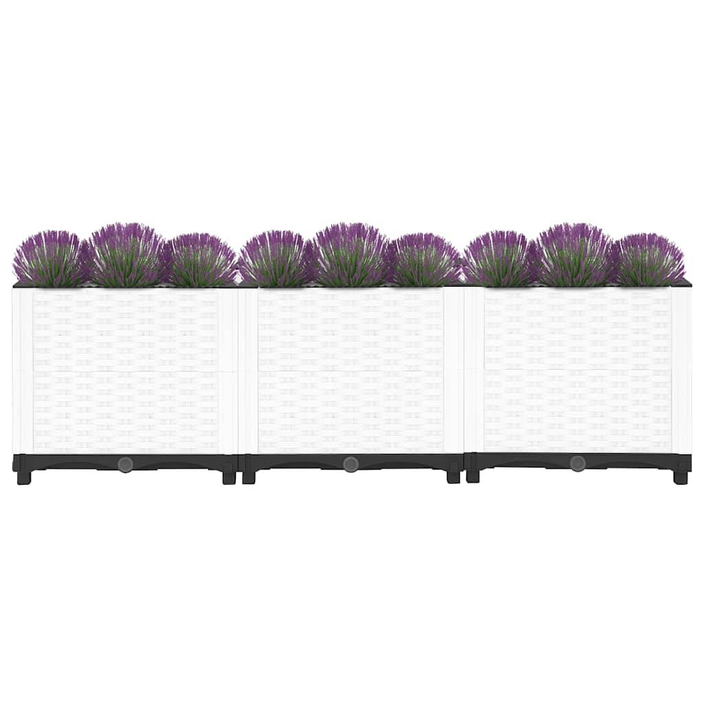 Prolenta Premium - Jardinière polypropylène gris 120 x 40 x 38 cm - Prolenta premium p339.2 - Image 3