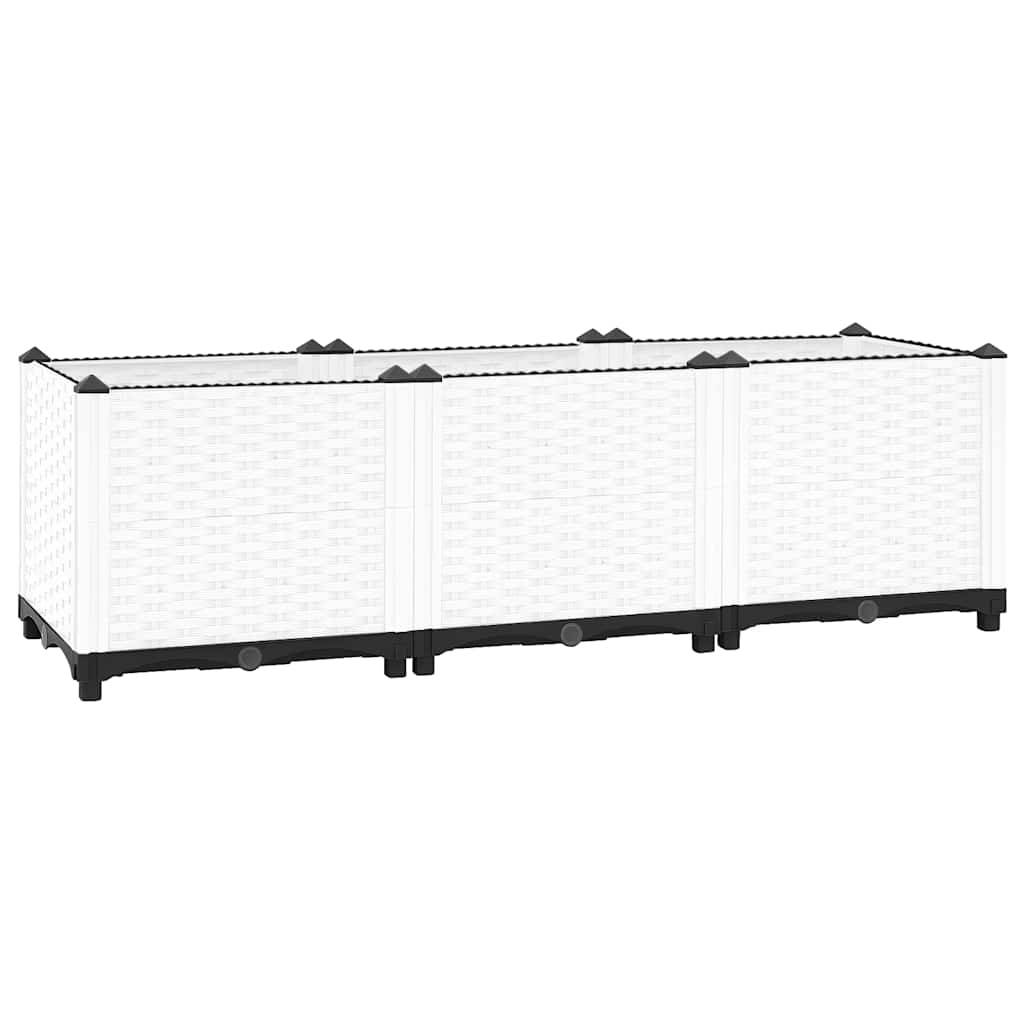 Prolenta Premium - Jardinière polypropylène gris 120 x 40 x 38 cm - Prolenta premium p339.2 - Image 2