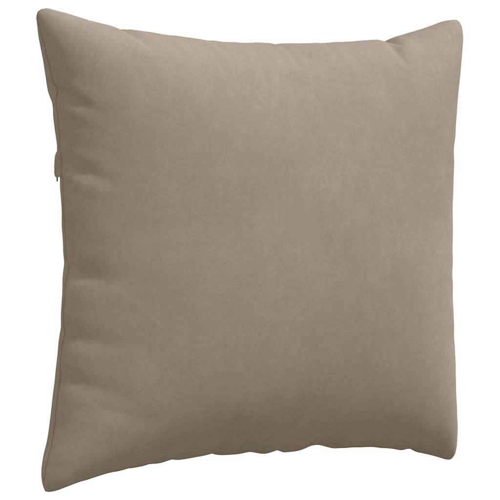Coussin monobloc fibre de polyester taupe  45 x 45 x 18 cm  - Prolenta premium p323.6 - Image 5
