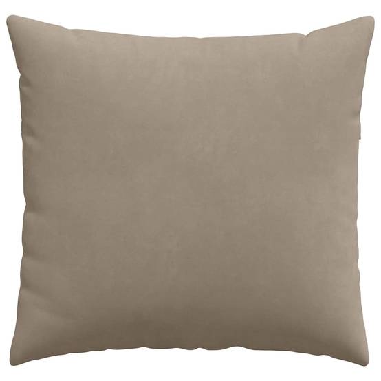 Coussin monobloc fibre de polyester taupe 45 x 45 x 18 cm - Prolenta premium p323.6 - Image 6
