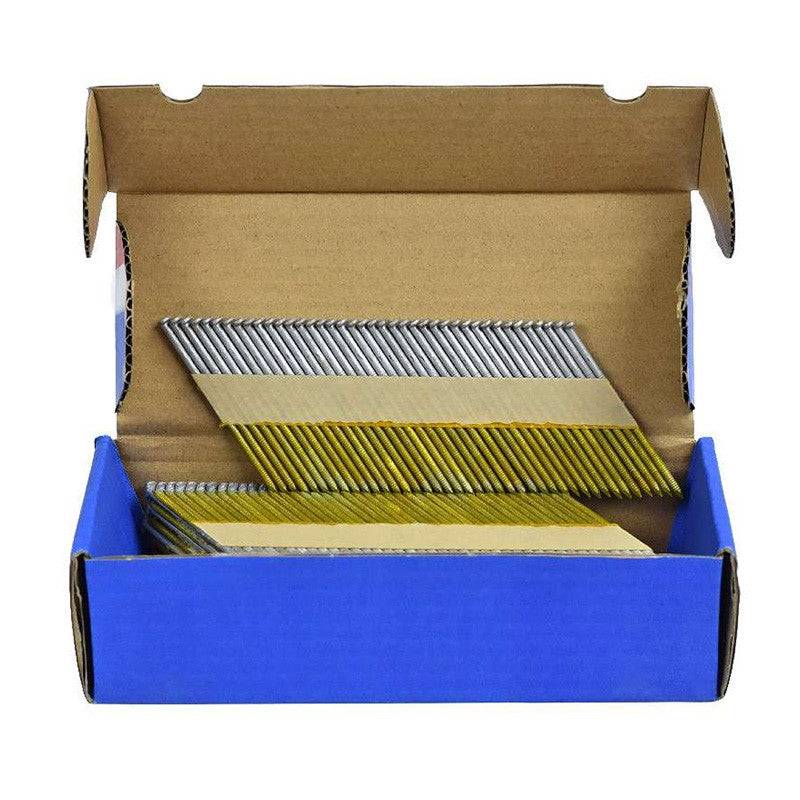 Norfix - Pointes en Bande DH 34° NORFIX Papier ZN 13µ Annelée - taille 50 mm x 2.8 - NORFIX - Imagen 2