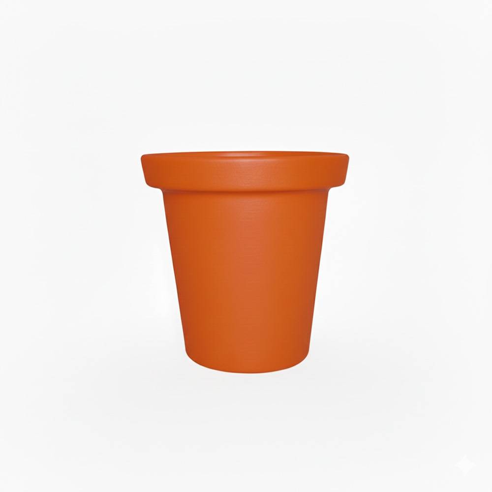 Pot de fleurs 75l delight - plast'up rotomoulage - Image 1