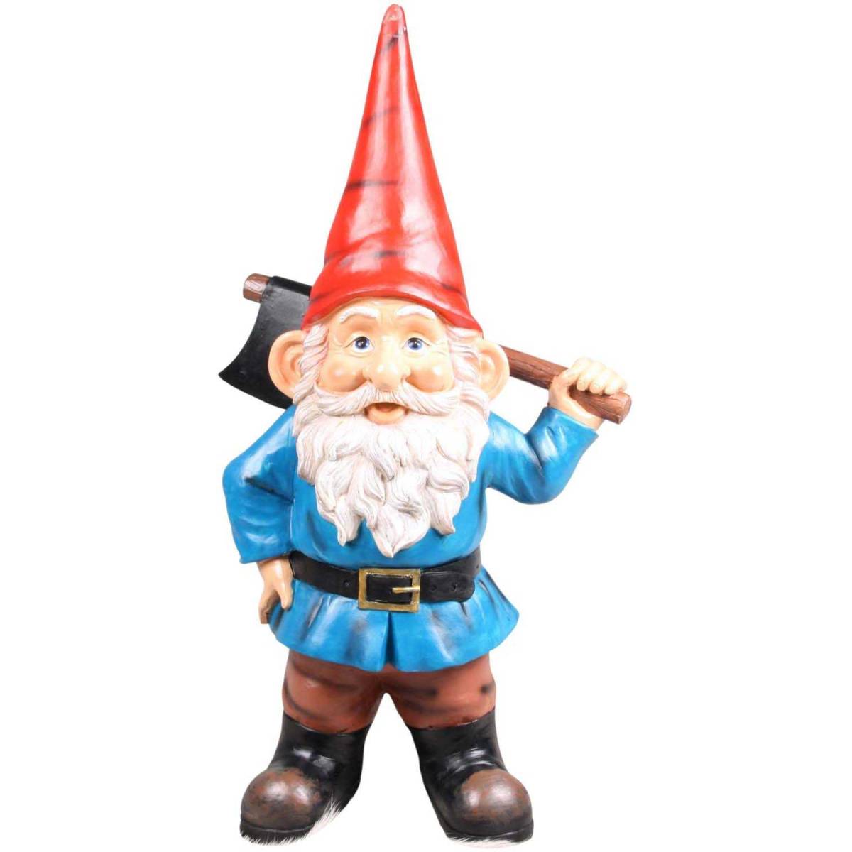Farmwood Animals - Nain de jardin avec hache XL 60 cm - Imagen 1