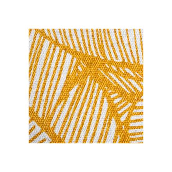 Housse de Coussin Imprimée "Tropique" 40x40cm Or - Image 4