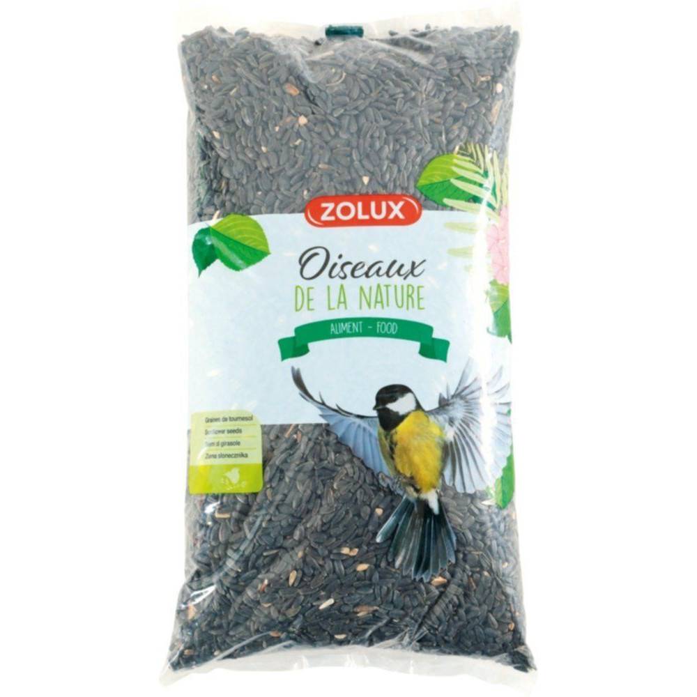 Zolux - Tournesol graine pour oiseaux de jardin sac 1.5 kg