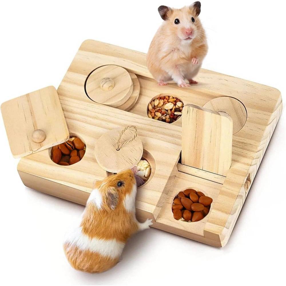 DtopbuyAge - Jouet de recherche de nourriture pour cochons d'Inde et hamsters DtopbuyAge - Image 1