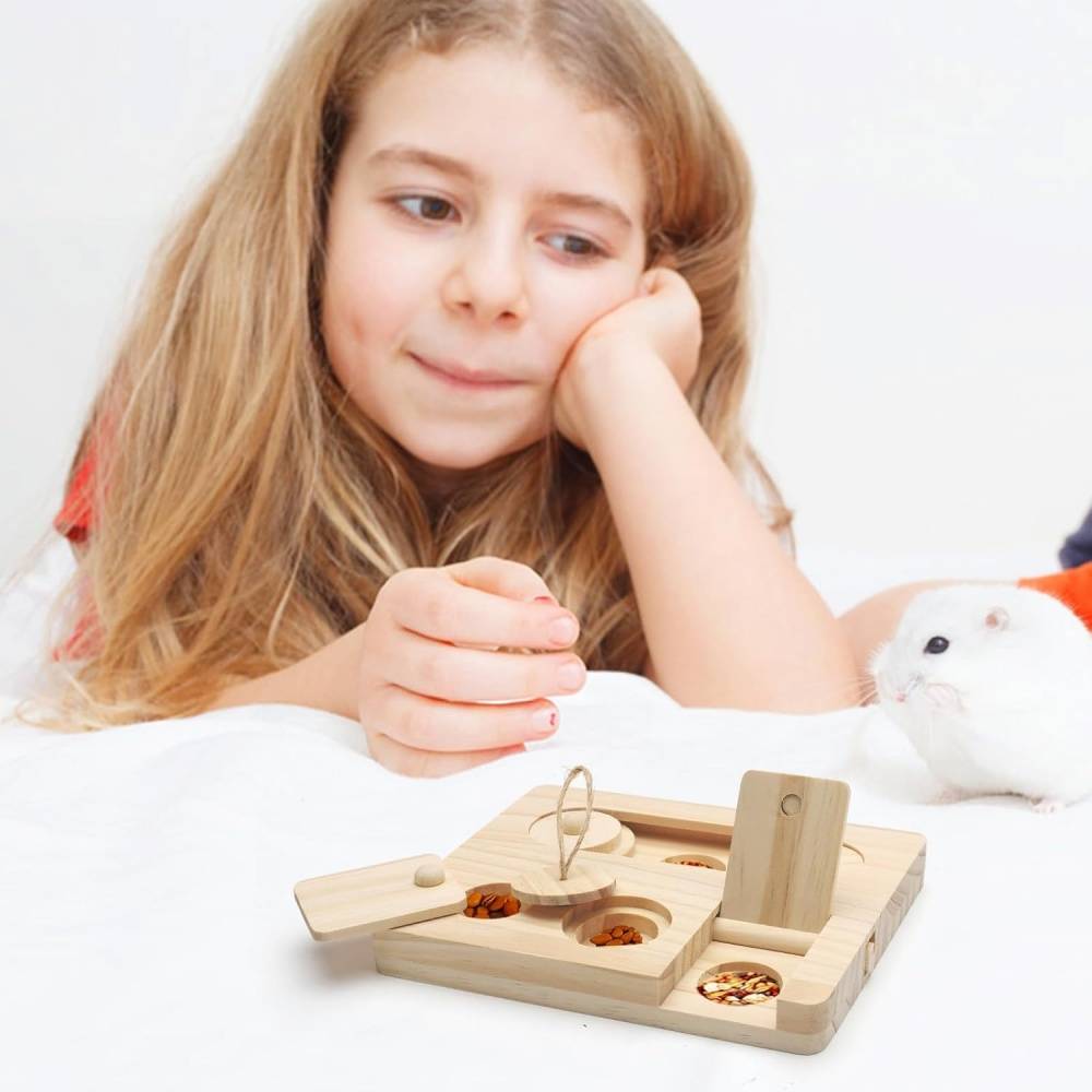DtopbuyAge - Jouet de recherche de nourriture pour cochons d'Inde et hamsters DtopbuyAge - Image 4