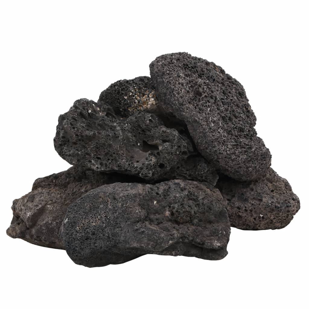 Grandes Roches Volcaniques pour Jardin et Bassin 10 kg Noir 10-30 cm - ComfortXL Outdoor Living - Image 3