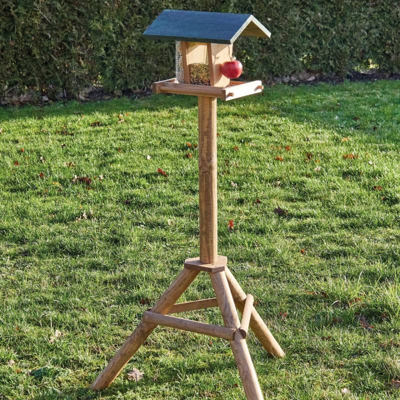 Mangeoire oiseaux exterieur pour oiseaux sauvage avec support modele-Super oiseau - Image 1