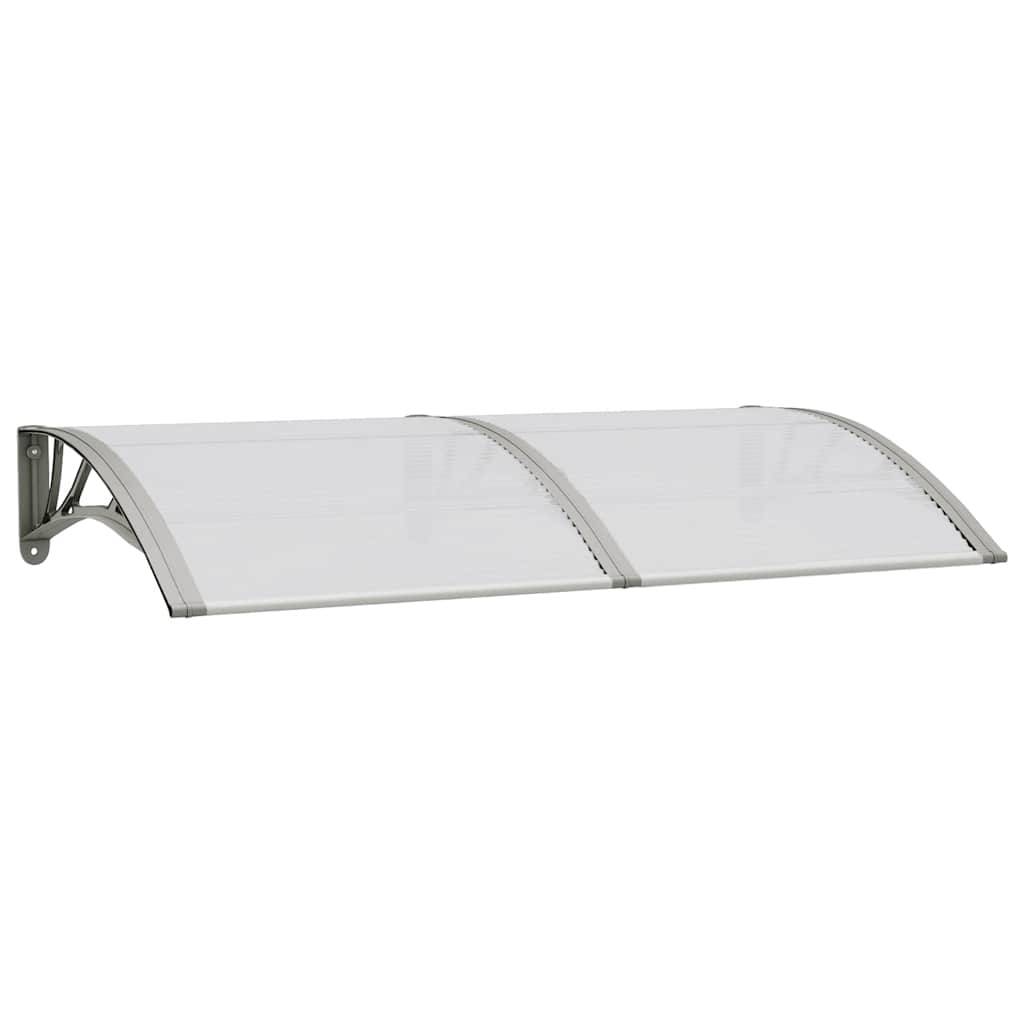 Maison Chic - Store banne | Auvent de porte Gris 150x75 cm Polycarbonate Maison Chic - Image 1