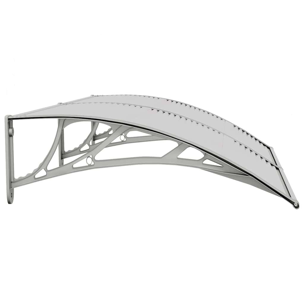 Maison Chic - Store banne | Auvent de porte Gris 150x75 cm Polycarbonate Maison Chic - Image 5