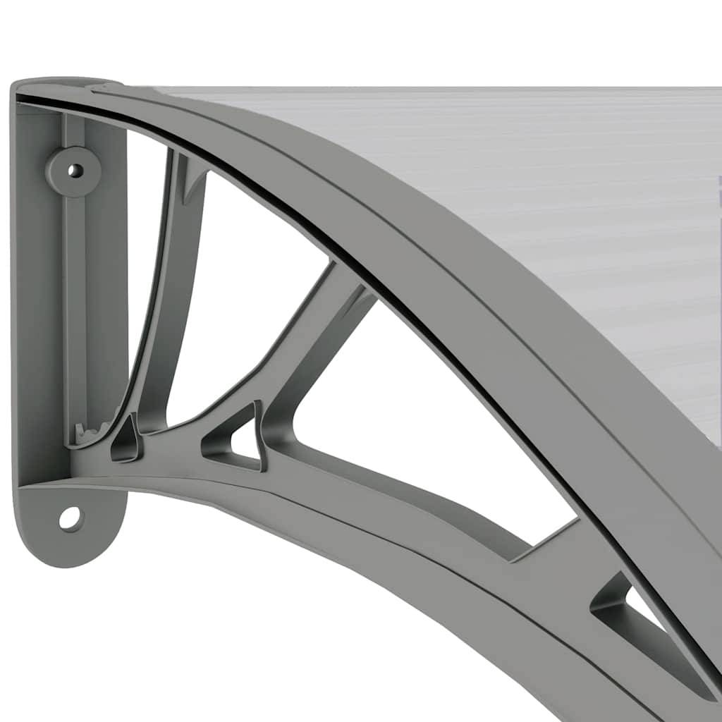 Maison Chic - Store banne | Auvent de porte Gris 150x75 cm Polycarbonate Maison Chic - Image 6