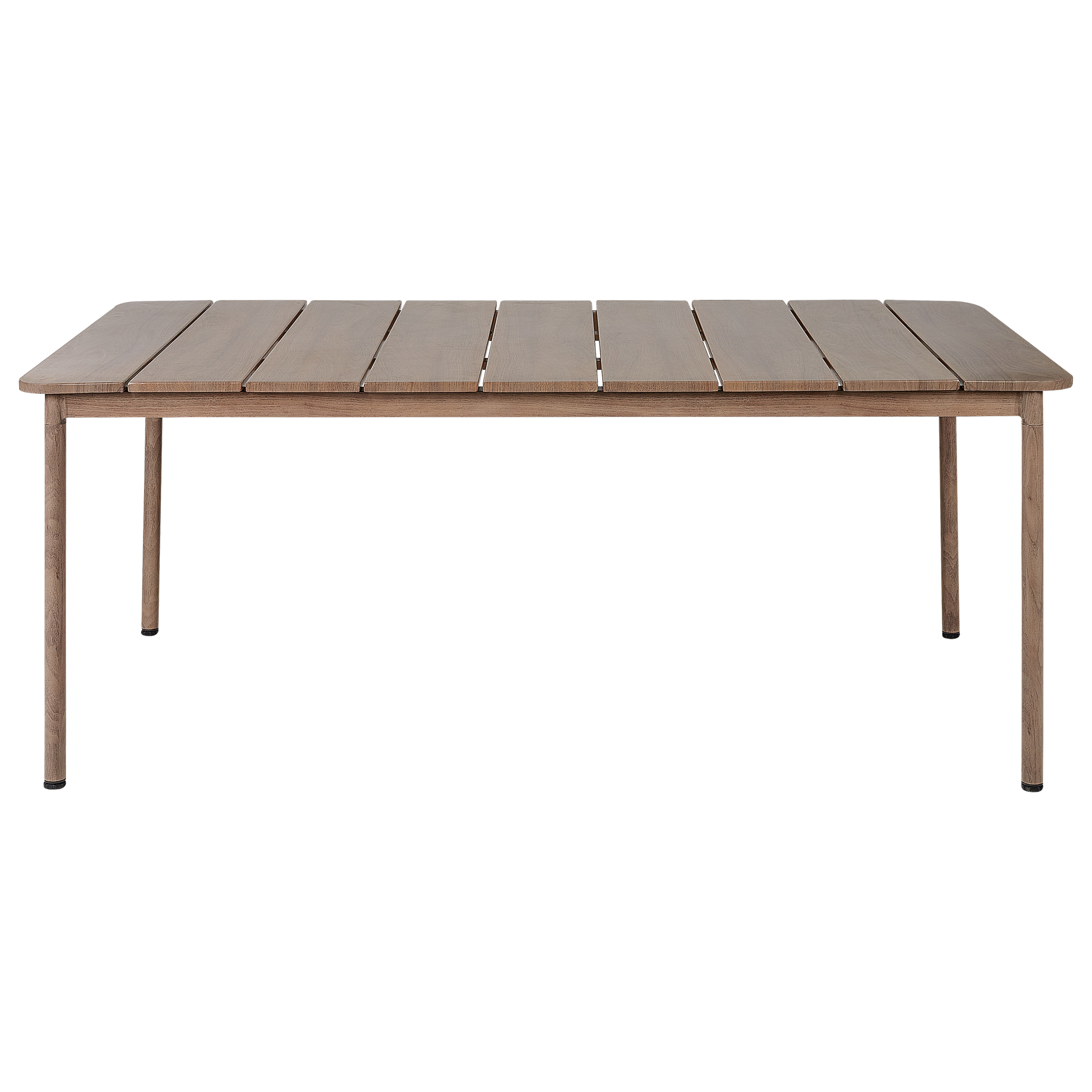 Table de repas Aluminium Marron FLAVIA - Beliani - Image 5