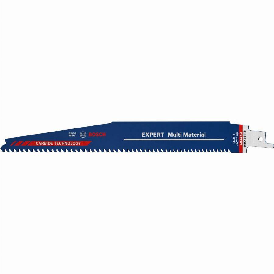 Bosch Professional - Lame de scie sabre carbure Expert 225 mm BOSCH pour bois et métal S1156XHM - 3 pièces - 2608900392 - Imagen 1