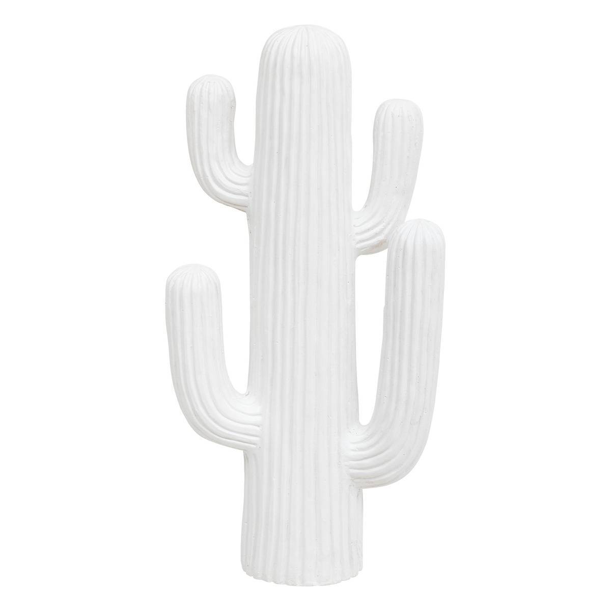 Atmosphera - Cactus déco extérieur Rodrigo H.57cm magnésie blanc - Atmosphera Créateur d'intérieur - Imagen 1