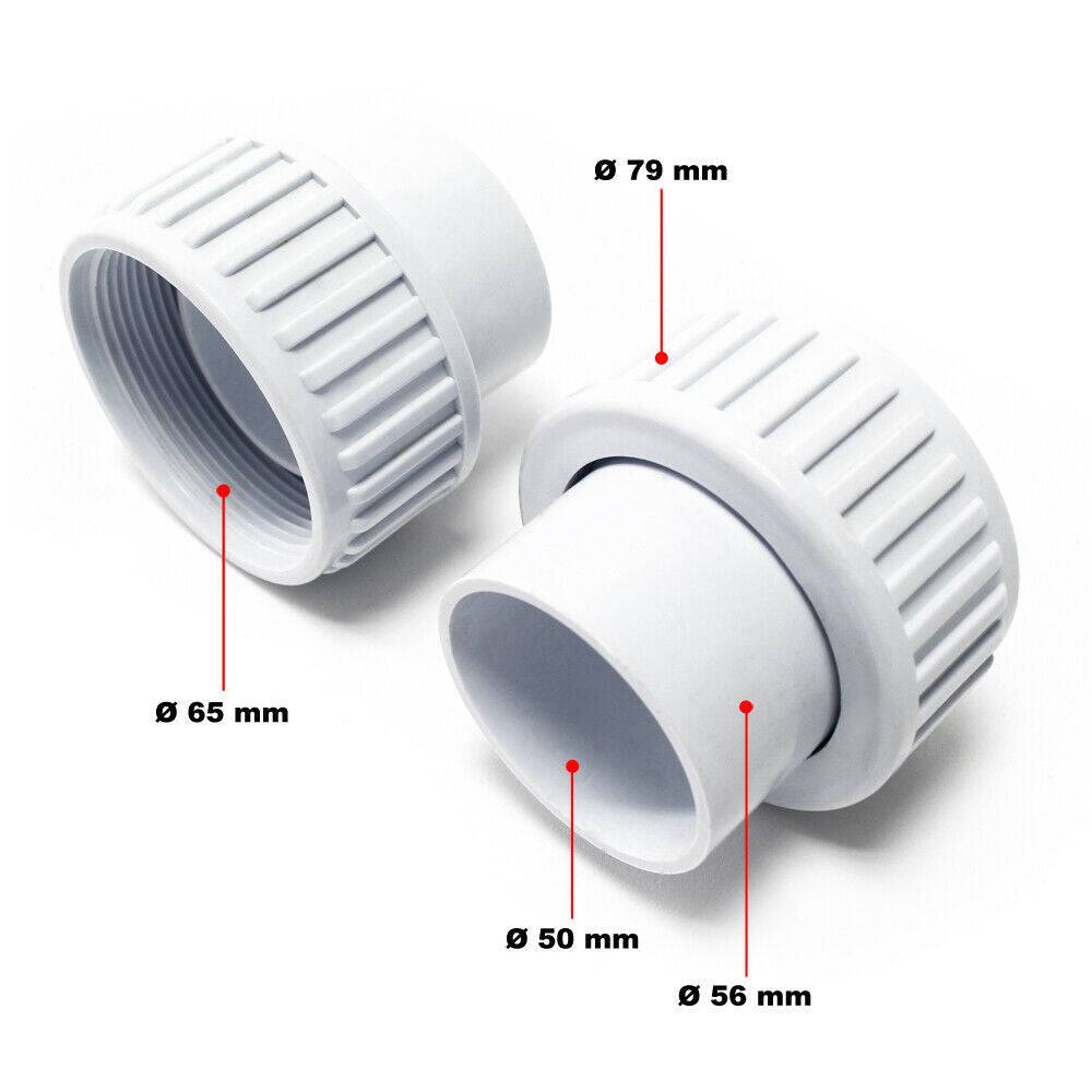 Helloshop26 - Pompe piscine 33600l/h 1500 watts pompe filtration circulation eau pool - Imagen 5