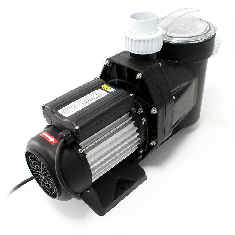 Helloshop26 - Pompe piscine 33600l/h 1500 watts pompe filtration circulation eau pool - Imagen 2