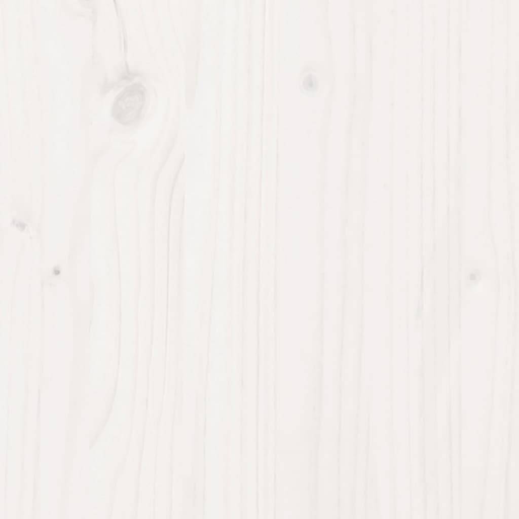 Maison Chic - Jardinière, Bac à fleurs, Pot de fleurs blanc 110x40x23 cm bois de pin massif - Imagen 9