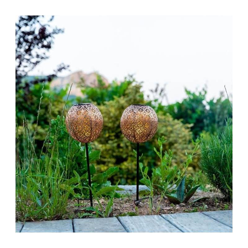 Lumisky - 2 Balises solaires à planter AGADIR H45cm - Imagen 6