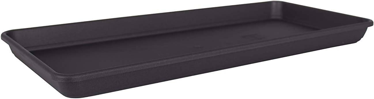 Artevasi - Soucoupe rectangulaire Plastique Anthracite 100 cm - ARTEVASI
