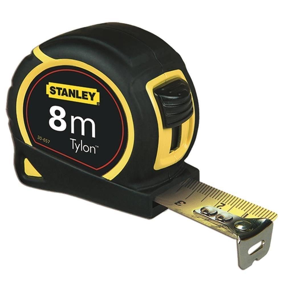stanley - Mètre - Ruban Tylon - 8m x 25 mm - Bi-matière - STANLEY, 1-30-657 - Imagen 1