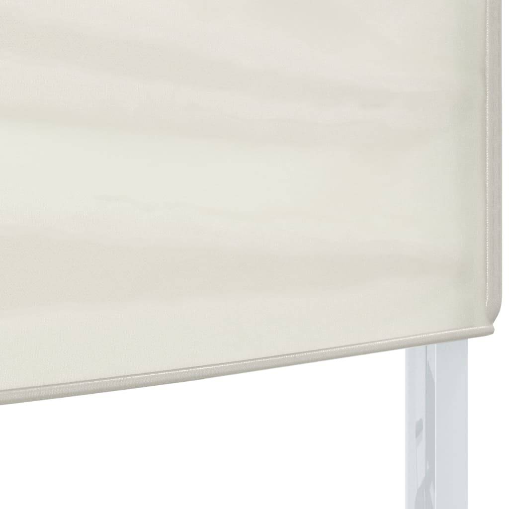 ComfortXL - Tente de Réception Pliante Acier Abri de Jardin Protection Solaire pour Fête Crème 3x3 m – ComfortXL Outdoor Living - Image 4