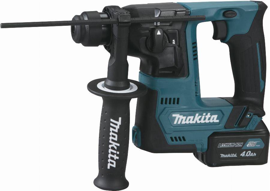 Makita - Perforateur SDS-Plus 12 V CXT 14 mm - MAKITA - 2 batteries 4Ah - chargeur, MAKPAC - HR140DSMJ - Imagen 2