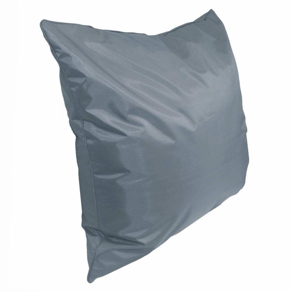 Jardindeco - Coussin extérieur carré 45 cm Sun (Lot de 6) Gris anthracite - Imagen 3