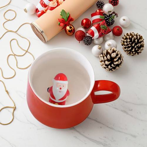 Mug Père Noël en céramique Design MAGNETICLAND - Image 1