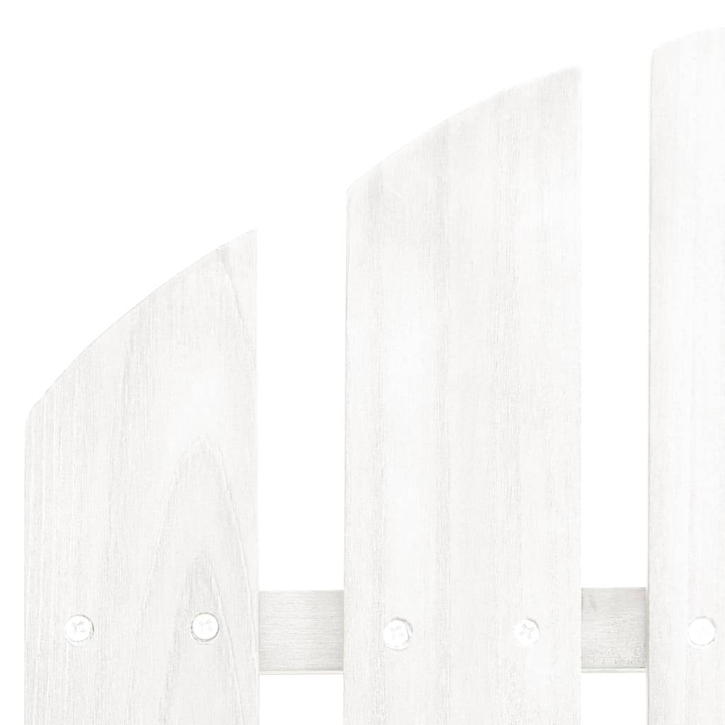 Chaise de jardin - Chaise d'extérieur - Fauteuil d'extérieur Adirondack avec pouf et table Sapin Blanc - MEUBLE PRO - Image 10