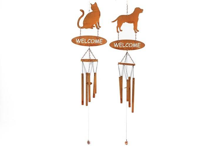 Carillon chat a2 rouille-20x1,2x90CM