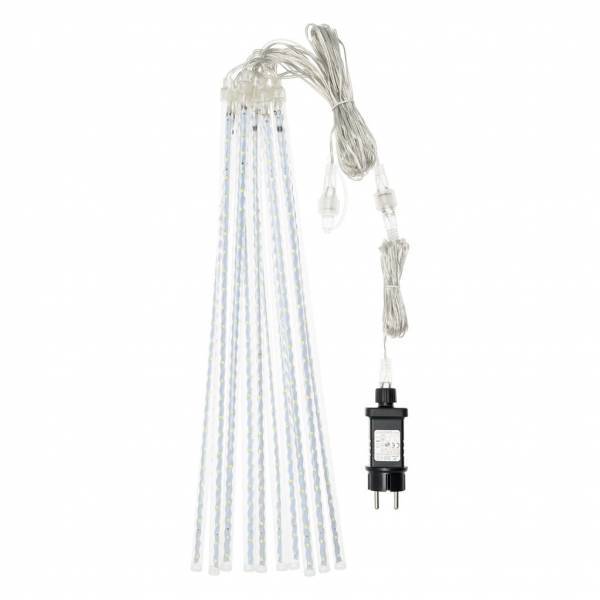Lotti - Stalactites lumineux LED effet chute de neige 50CM par 10 glaçons blanc froid Lotti - Imagen 4