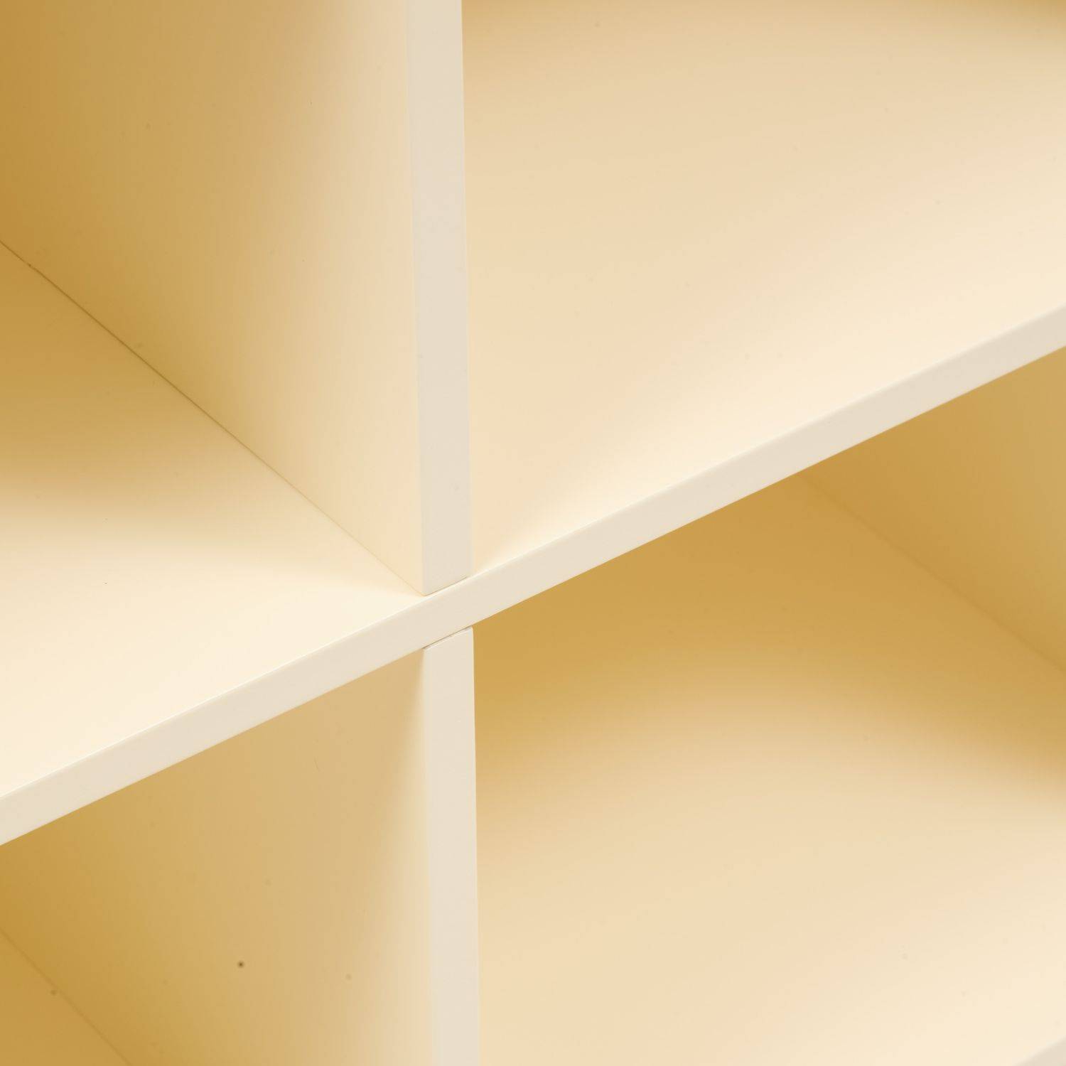 Bibliothèque enfant 2 portes et 4 niches BOULI - Beige - Atmosphera - Image 7