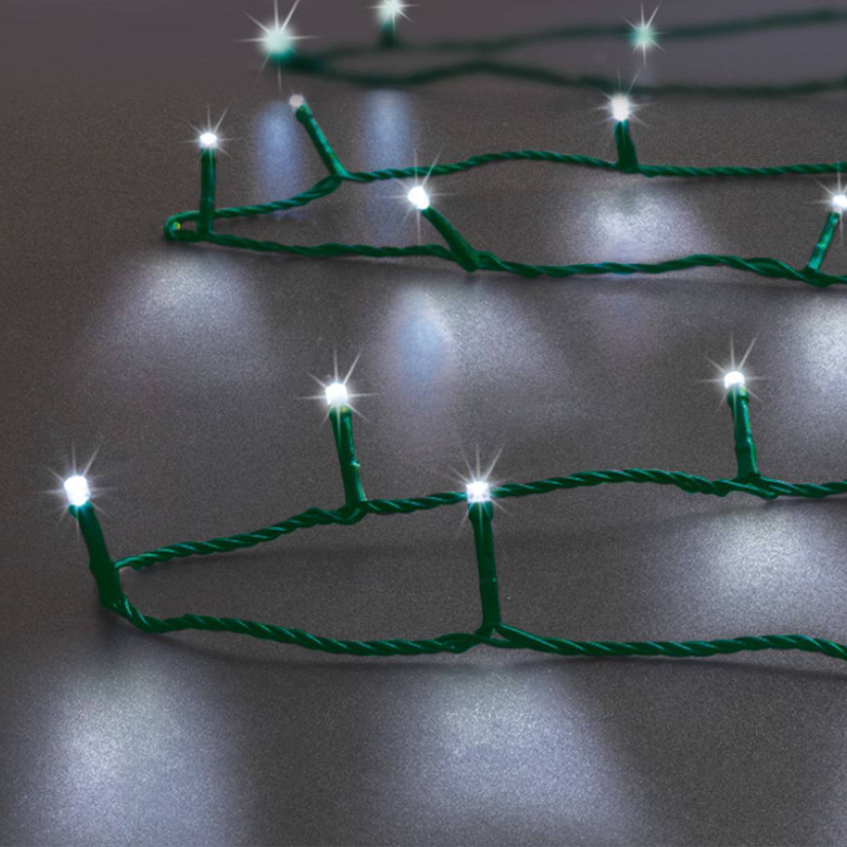 Fééric Lights & Christmas - Guirlande lumineuse 320 LED 32m extérieur blanc froid FEERIC LIGHTS & CHRISTMAS - Imagen 1