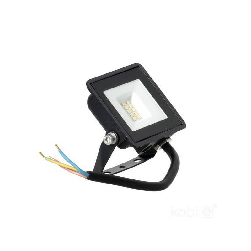 Projecteur LED MH 10W 6500K IP65 noir RED blanc froid - Image 4