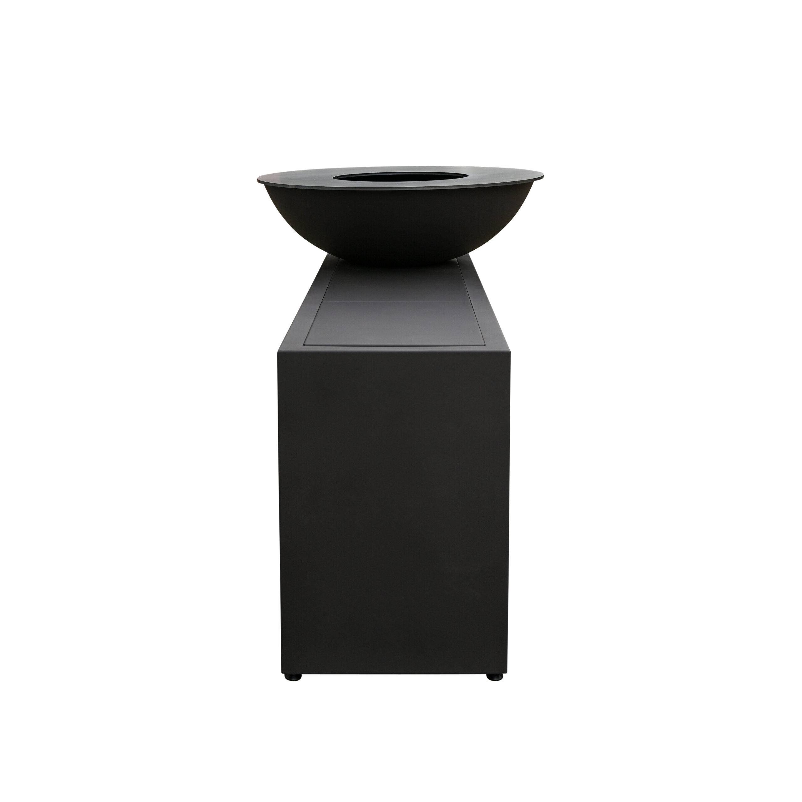 Quoco - Brasero Piatto Tavolo Medium Noir Ø84 - Quoco - Image 3