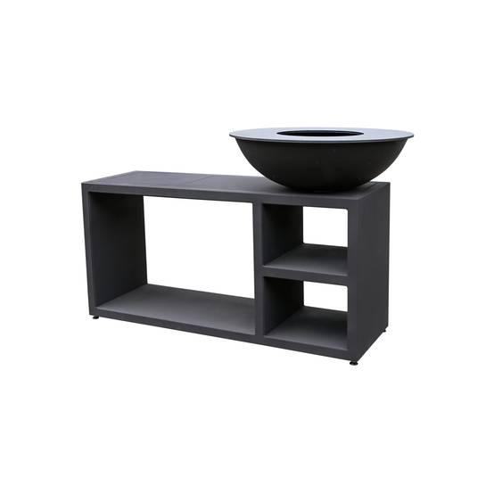 Quoco - Brasero Piatto Tavolo Medium Noir Ø84 - Quoco - Image 2