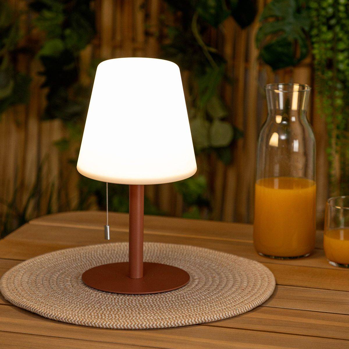 Atmosphera - Lampe extérieure "Zack" H30cm ambre ATMOSPHERA CREATEUR D'INTERIEUR - Imagen 8