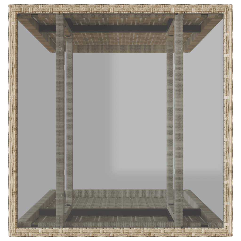 Ensemble de bistro 3 pcs | Mobilier d'extérieur et coussins gris clair résine tressée Maison Chic - Image 7