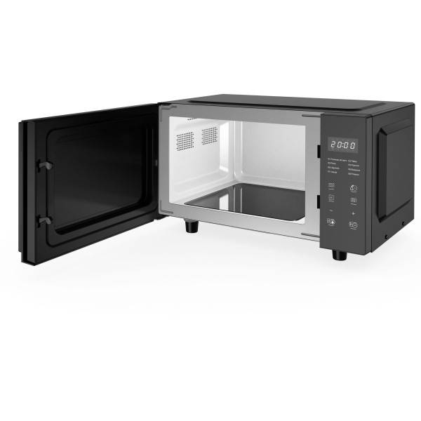 Micro-ondes sans plateau tournant - Flatbed - Grill - CONTINENTAL EDISON - CEMO23FB - 1280 W - L49,2xH29,7 xP34,8 cm - 23L - Noi - Image 4