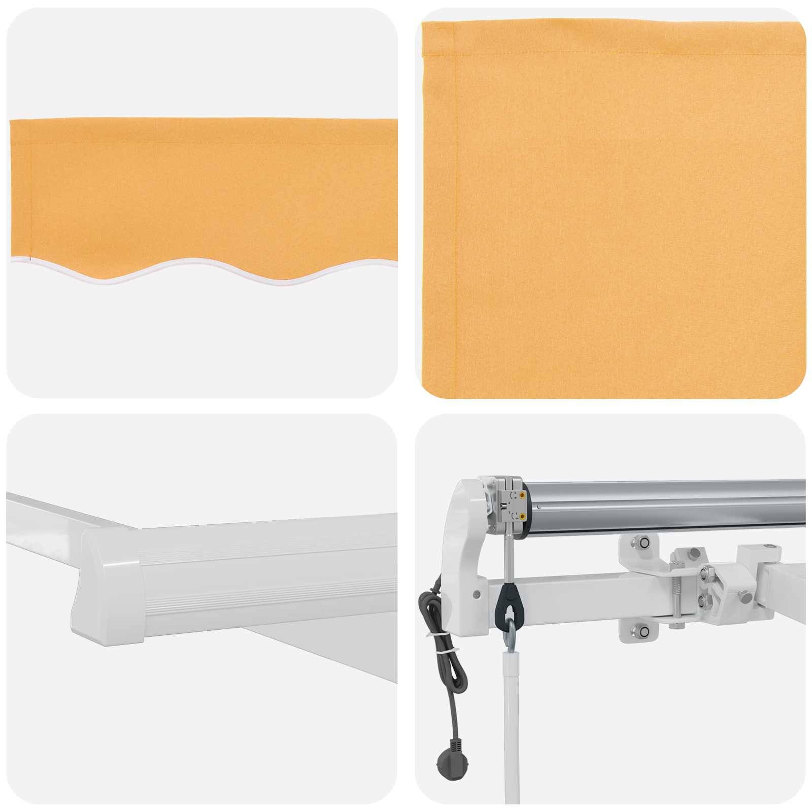 PANGIVO - Auvent rétractable polyester sable 450 x 350 cm, 39.65kg - PANGIVO - Image 6