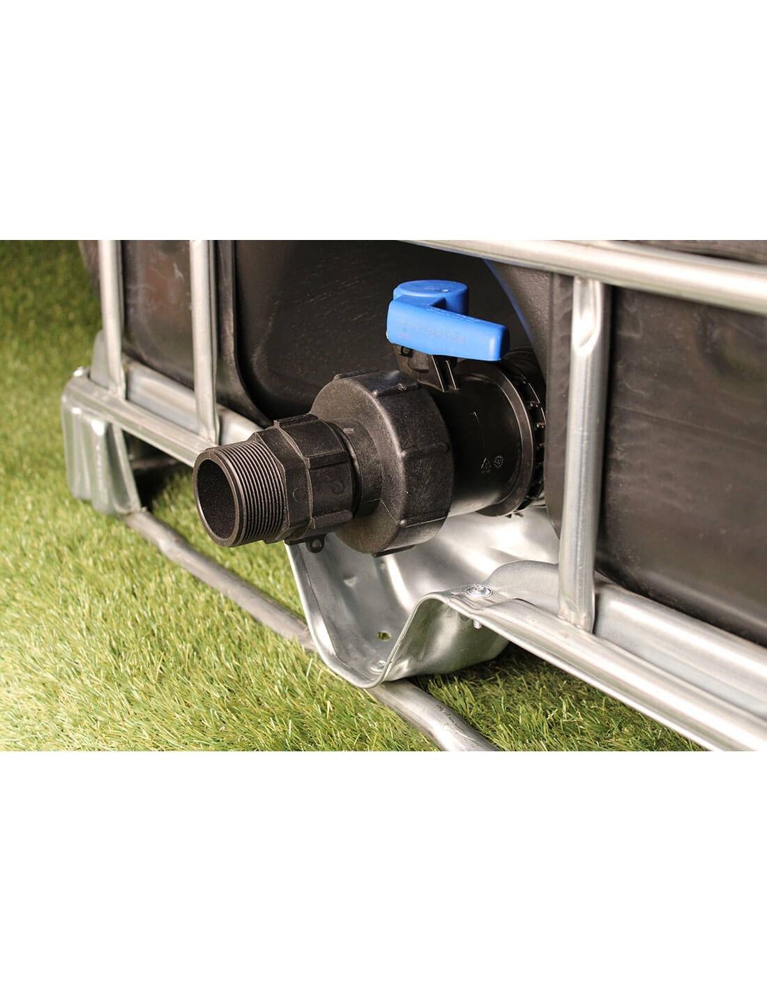 Raccord cuve S100X8 - Fileté mâle 2'' Pas gaz (50x60 mm) - Imagen 2