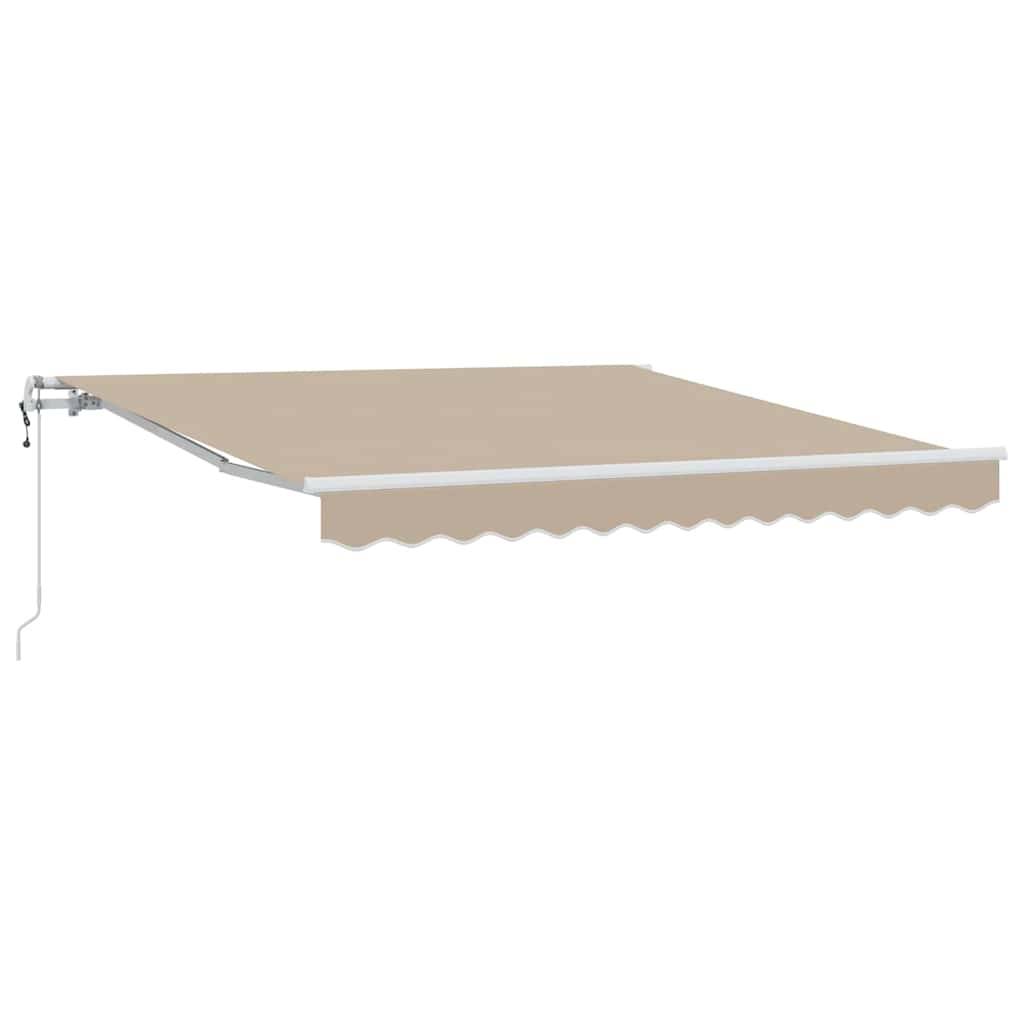Maison Chic - Store banne | Auvent Rétractable Beige 300 x 250 cm tissu Maison Chic - Image 1